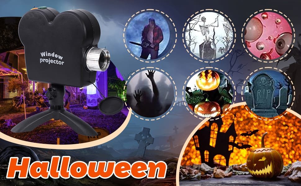 Halloween Window Projector