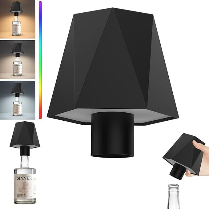 Kacuozx Wireless Bottle Lamp