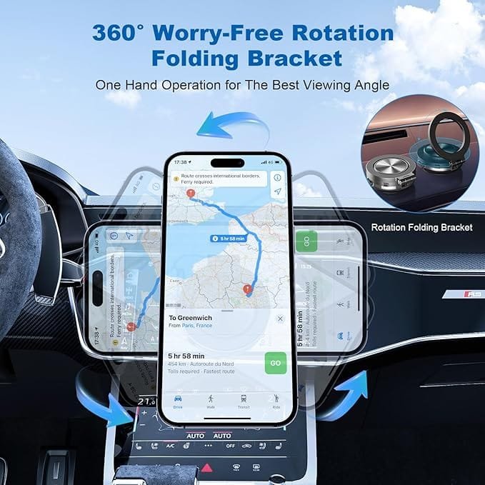 prominent features is the 360° rotation capability