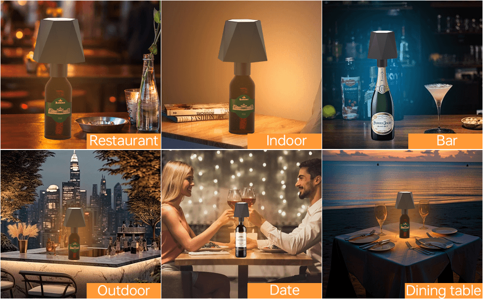 Ideal Use Cases for the Wireless Bottle Lamp