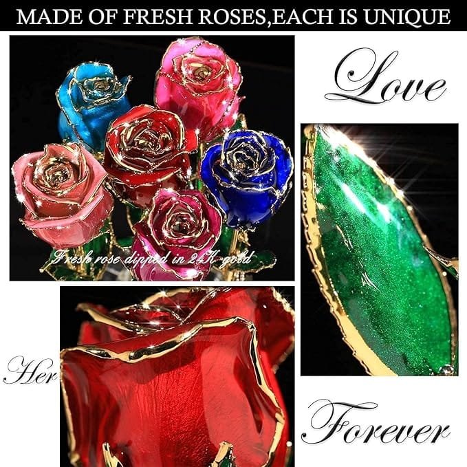 Craftsmanship Behind the 24K Gold Rose