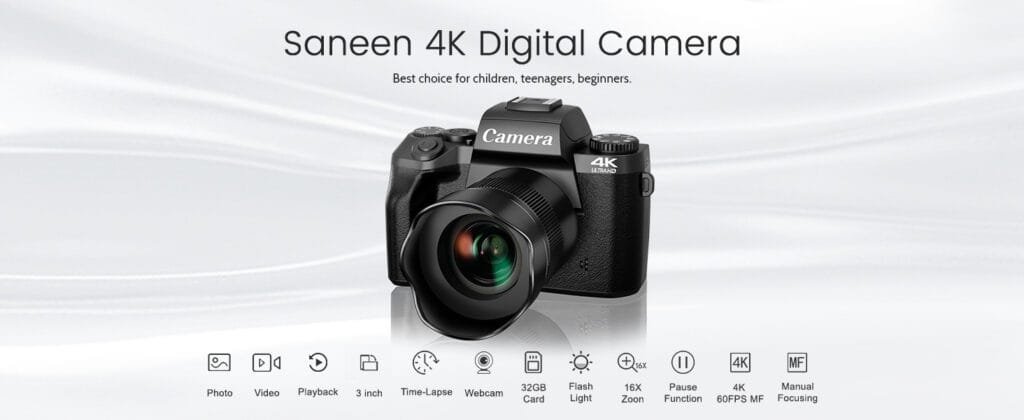 Key Features of the Saneen Digital Camera