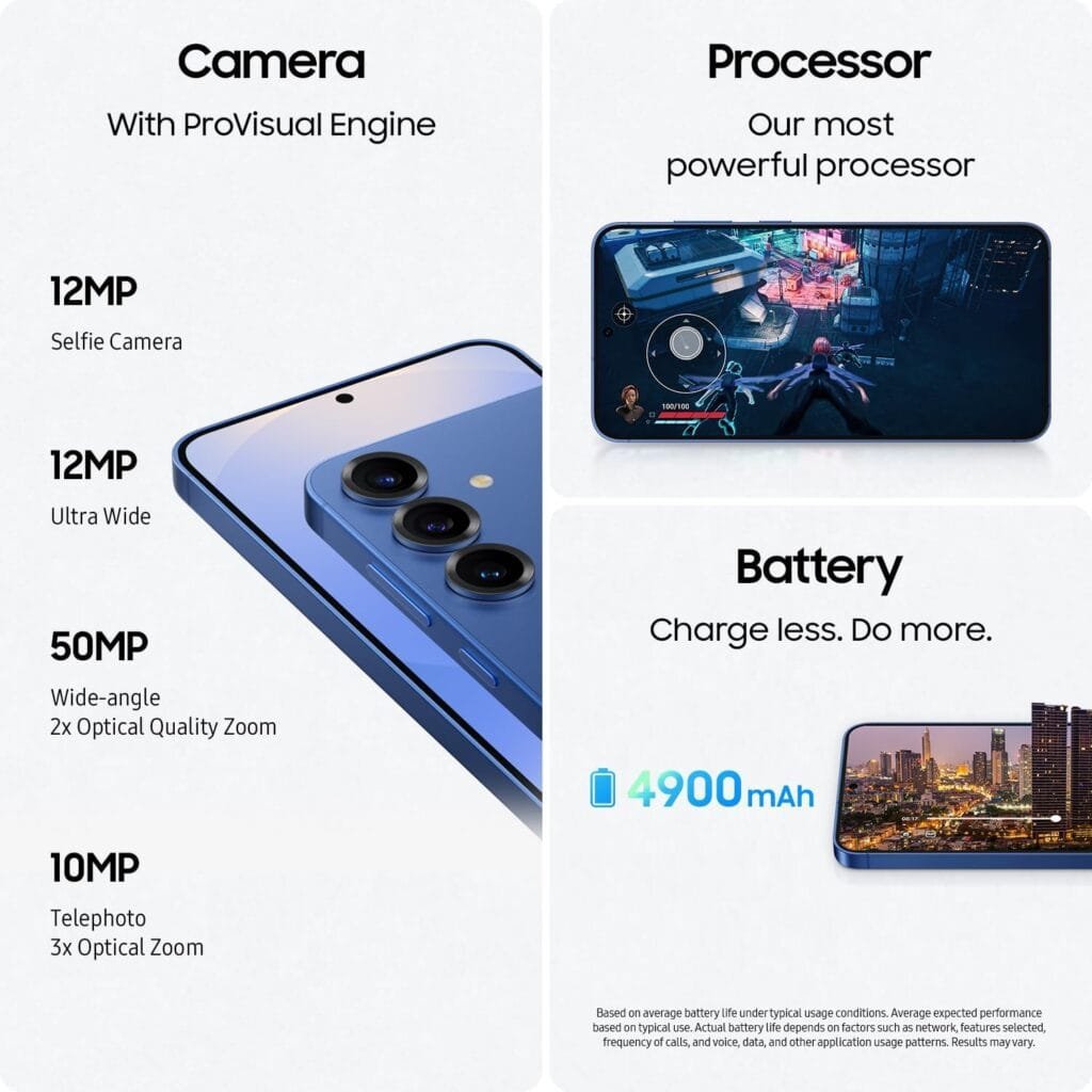 Specifications and Features