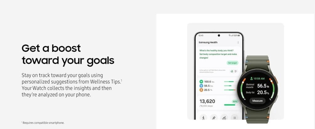 Wellness Tips and Goal Tracking