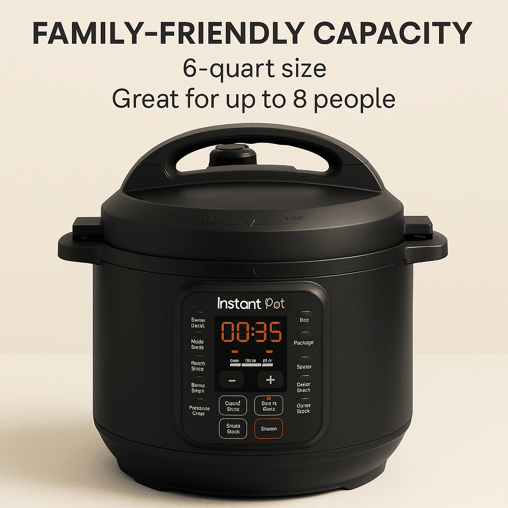Family-Friendly Capacity of Instant Pot Pro