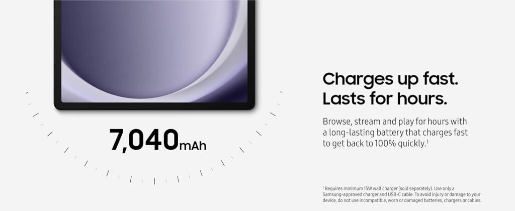 Battery Life and Charging Capabilities