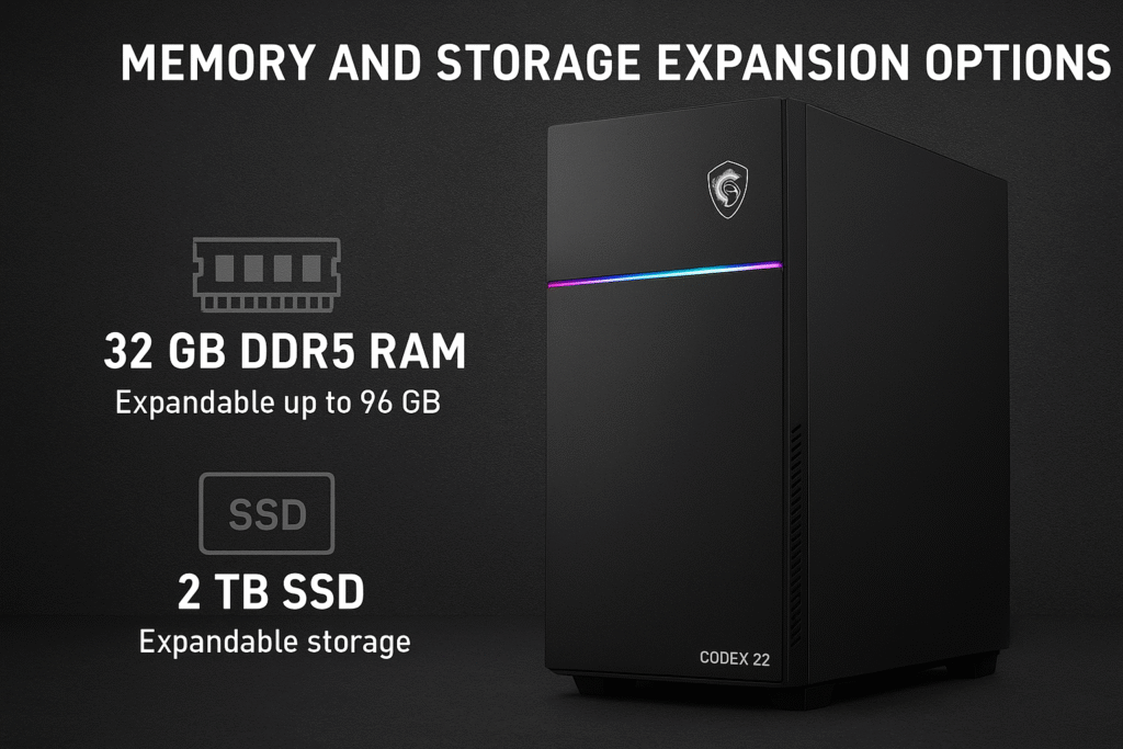 Memory and Storage Expansion Options